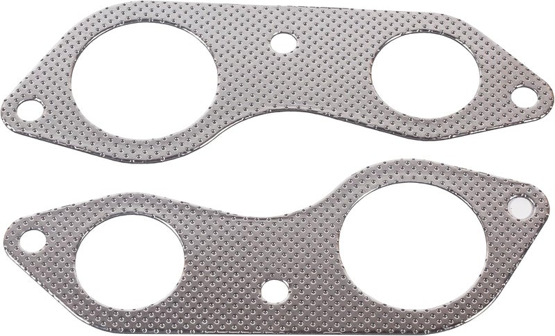 LYNSHINE 31575 (2PCS) Exhaust Pipe Flange Gasket For CHEVROLET，GMC，C1500 PICKUP SUBURBAN,C2500 PICKUP SUBURBAN K1500 PICKUP SUBURBAN K2500 PICKUP SUBURBAN 1996 1997 1998 1999;CADILLAC ESCALADE 1999-2000 - Image 1